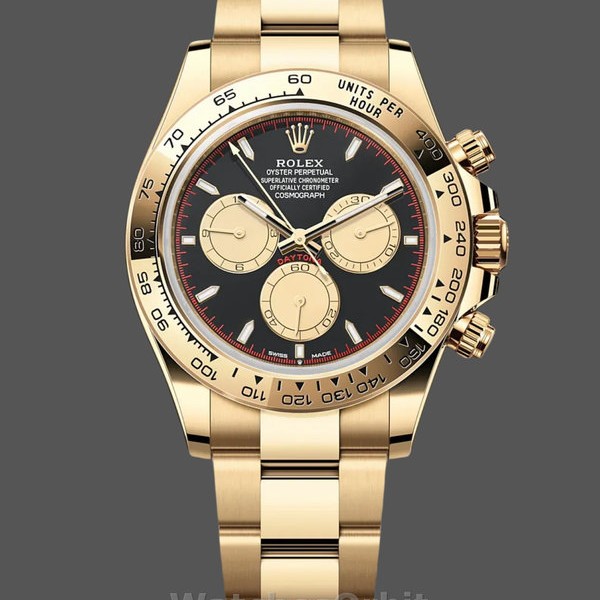 Replica Rolex Daytona 126508 0002 Two Tone Black Dial Replica Uhr Edle Materialien