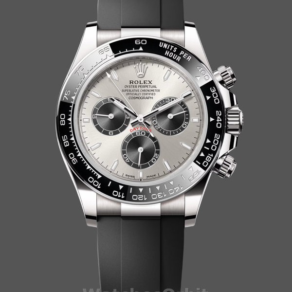Replica Rolex Daytona 126519LN 0006 40mm Silver Ghost Dial White Gold Oysterflex Sammlerstück