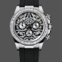 Replica Rolex Daytona 40mm Eye of the Tiger Weißgold Diamant Zifferblatt Oysterflex 116589TBR