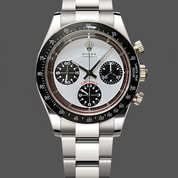 Replica Rolex Daytona 6241 White Exotic Paul Newman Dial Herren Replica Uhr Moderne Ästhetik
