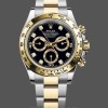 Replica Rolex Daytona Black Dial Two Tone Oyster 116503 40mm Herrenuhr Authentisches Aussehen