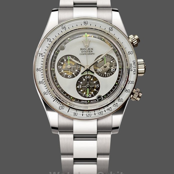 Replica Rolex Daytona Cosmograph Artisans De Geneve Edition White Dial Herrenuhr Authentisches Aussehen