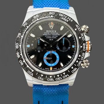 Replica Rolex Daytona Cosmograph Carbon Fiber Luminescent Coating 40mm Nylon Strap Herrenuhr