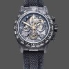 Replica Rolex Daytona DIW Carbon Fiber Skeleton Black Replica Uhr Schweizer Handwerkskunst