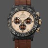 Replica Rolex Daytona DIW Desert Eagle Arabic Carbon Fiber Customised Cream Dial 40 mm Uhren Robuste Qualität