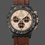 Replica Rolex Daytona DIW Desert Eagle Arabic Carbon Fiber Customised Cream Dial 40 mm Uhren