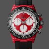Replica Rolex Daytona Diw x Kakha Kaladze Customised Oyster Red Quartz Carbon Fiber 40mm Zeitlose Eleganz