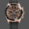 Replica Rolex Daytona Everose Rubber 116515 Chocolate Authentisches Aussehen