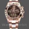 Replica Rolex Daytona m116505 Everose Gold Brown Dial 40MM Herren Replica Uhr Stilvolles Accessoire