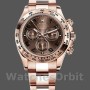 Replica Rolex Daytona m116505 Everose Gold Brown Dial 40MM Herren Replica Uhr