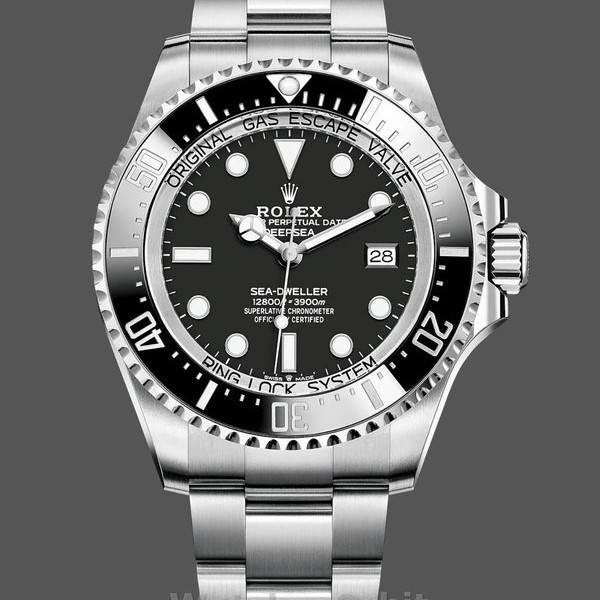 Replica Rolex Deepsea 126660 Black Dial Oyster Steel 44mm Herren Replica-Uhr, Replica Uhren, Sportliches Design