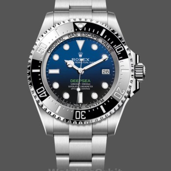 Replica Rolex Sea-Dweller Deepsea 136660 0005 Edelstahl Schwarz Blau Zifferblatt 44MM Herren Replica Uhr