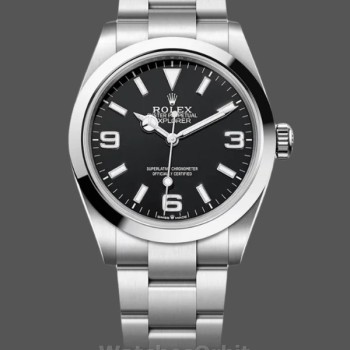 Replica Rolex Explorer 224270 Edelstahl Schwarz Zifferblatt 40MM