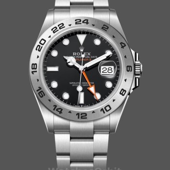Replica Rolex Explorer II m226570 0002 Edelstahl Schwarz Zifferblatt 42MM Herren Replica Uhr