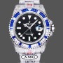Replica Rolex GMT Master AMG 126710BLRO 40mm mit Dual Time Black Dial Diamond Uhr
