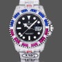 Replica Rolex GMT Master AMG 126710BLRO 40mm mit Dual Time & Saphirspiegel Diamantenuhr