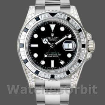 Replica Rolex GMT Master II 116759SANR Black Dial 40mm Herren Replica Uhr