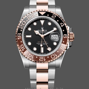 Replica Rolex GMT-Master II 126711CHNR Black Dial 40mm Herren Replica Uhr
