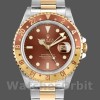 Replica Rolex GMT-Master II 16713 White Gold Chocolate Dial 40mm Herren Replica Uhr Sportliches Design