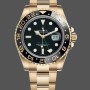 Replica Rolex GMT Master II 40mm Black Dial 116718LN 18k Yellow Gold Herrenuhr