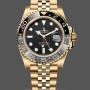 Replica Rolex GMT Master II 40mm m126718grnr 0001 Oyster Bracelet Black Dial Herren Replica Uhr