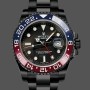 Replica Rolex GMT Master II 40mm Pepsi 126710blro 0002 Black Dial