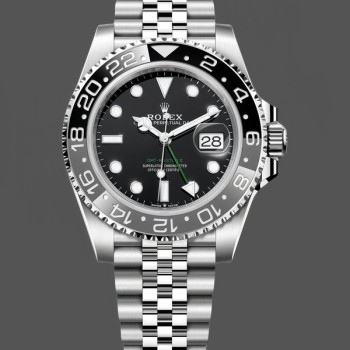 Replica Rolex GMT Master II Automatic Black Dial M126710GRNR 0003 40mm