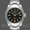 Replica Rolex Milgauss 116400GV Edelstahl Schwarz Zifferblatt 40MM Herren Replica Uhr