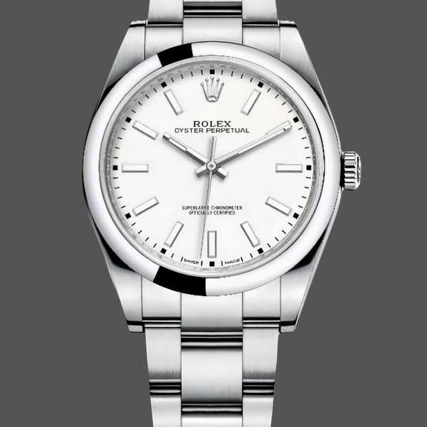 Replica Rolex Oyster Perpetual 114300 White Dial 39mm Herren Replica Uhr, Nachbau, Alltagsfreundlich
