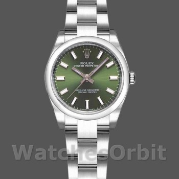 Replica Rolex Oyster Perpetual 176200 Olive Green Dial Oyster Bracelet 26mm Lady Replica Uhr