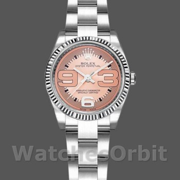 Replica Rolex Oyster Perpetual 176234 Pink Maxi Arabic Numerals Dial 26MM Lady Replica Uhr