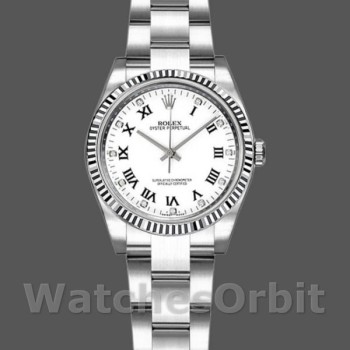 Replica Rolex Oyster Perpetual 176234 White Roman Dial 26mm Lady Replica Uhr