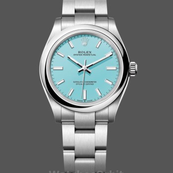 Replica Rolex Oyster Perpetual 31 Turquoise Blue Dial 277200 0007 Damenuhr