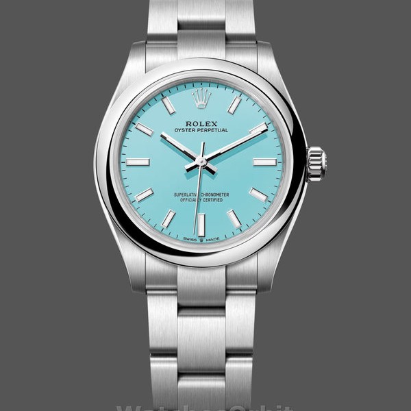 Replica Rolex Oyster Perpetual 31 Turquoise Blue Dial 277200 0007 Damenuhr Luxuriöser Stil