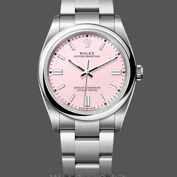 Replica Rolex Oyster Perpetual 36 Oystersteel Pink Dial 126000 0008 Damenuhr Luxuriöser Stil