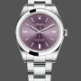 Replica Rolex Oyster Perpetual 39 Red Grape Dial Steel 114300 0002 Herrenuhr