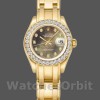 Replica Rolex Pearlmaster 80298 Gelbgold MOP Zifferblatt 29MM Lady Replica Uhr, Exakte Nachbildung, Edle Materialien