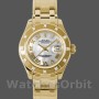 Replica Rolex Pearlmaster 80318 White MOP Dial 29MM Lady Replica Uhr