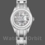 Replica Rolex Pearlmaster 81339 White MOP Diamond Dial 34mm Lady Replica Uhr