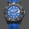 Replica Rolex Sea Dweller Customized DiW Carbon Fiber Ocean Blue Dial Ideal für Herren