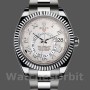 Replica Rolex Sky-Dweller 326939 Fluted Bezel Ivory Dial 42MM Herren Replica Uhr