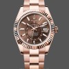 Replica Rolex Sky Dweller 336935 0002 Chocolate Dial Oyster Armband 42mm Exklusive Verarbeitung