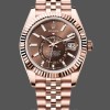 Replica Rolex Sky Dweller 42 Everose Gold Chocolate Dial m336935 0006 Kompromisslose Präzision