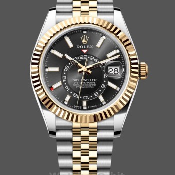 Replica Rolex Sky Dweller 42 Oystersteel and Yellow Gold M336933 0004 Herrenuhr