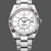 Replica Rolex Sky Dweller 42 Oystersteel White Dial m336934 0003 Herrenuhr Perfekte Replik