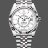 Replica Rolex Sky Dweller 42 White Dial Fluted Bezel M336934 0004 Herrenuhr Stilvolles Accessoire