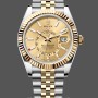 Replica Rolex Sky Dweller 42mm Champagne Dial Stick Markers Jubilee M336933 0002 Herrenuhr