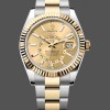 Replica Rolex Sky Dweller Champagne Dial Gelbgold 336933 0001 42mm Präzise Verarbeitung