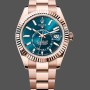 Replica Rolex Sky Dweller in 18 kt Everose Gold m336935 0001 42mm