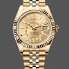 Replica Rolex Sky-Dweller m336938-0004 Gelbgold Champagner Zifferblatt 42mm Herren Replica Uhr, Exakte Nachbildung, Stilvolles Accessoire